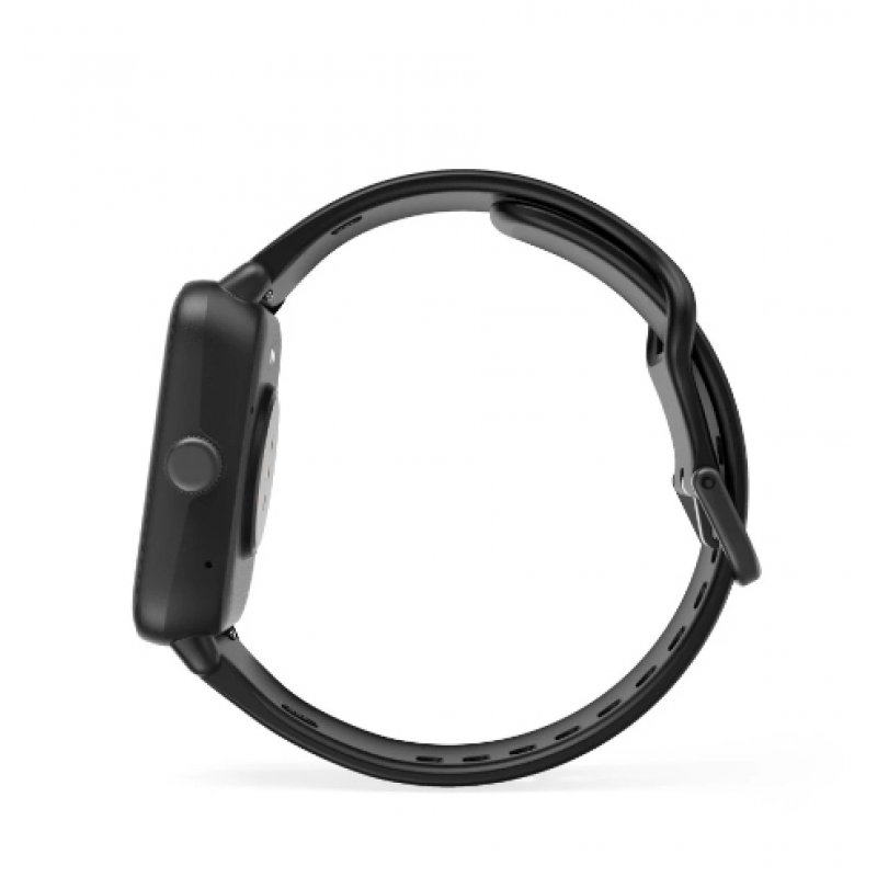 Hama 6010 Fitness Tracker Smart Watch, 1.65" LCD Touch Screen, Waterproof, Built-In GPS, Hands-Free Calling, Black
