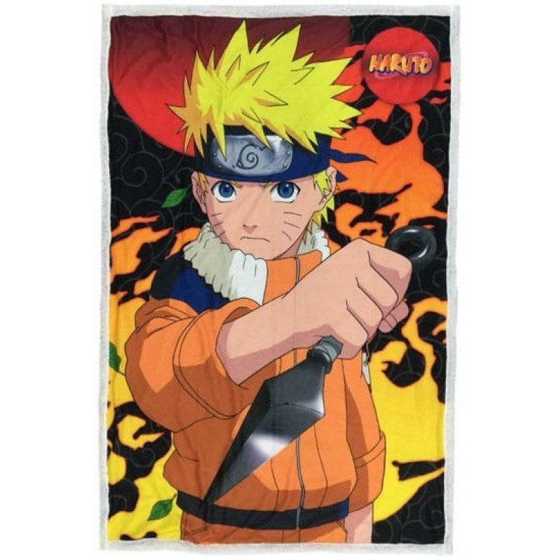 Naruto couverture polaire 100 x 150 cm