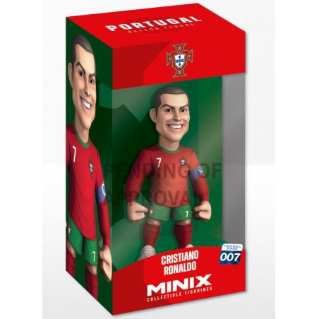 PORTUGAL - Cristiano Ronaldo CR7 - Figurine Minix 12cm