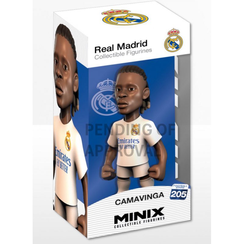 REAL MADRID - Camavinga - Figurine Minix 12cm