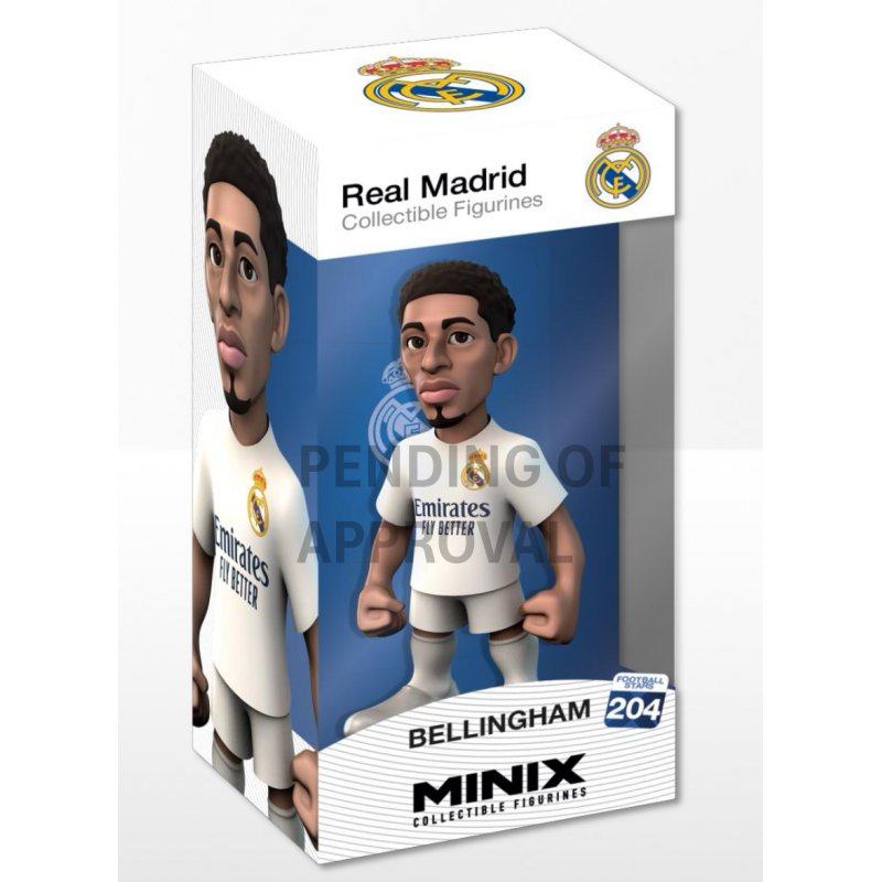 REAL MADRID - Bellingham - Figurine Minix 12cm
