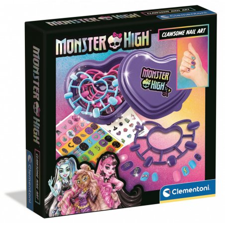 Clementoni - Monster High Clawsome Nail Art - (I-18799)