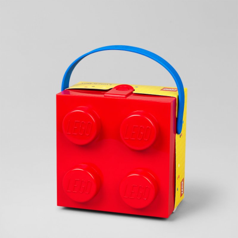 LEGO Box mit Griff (rot)