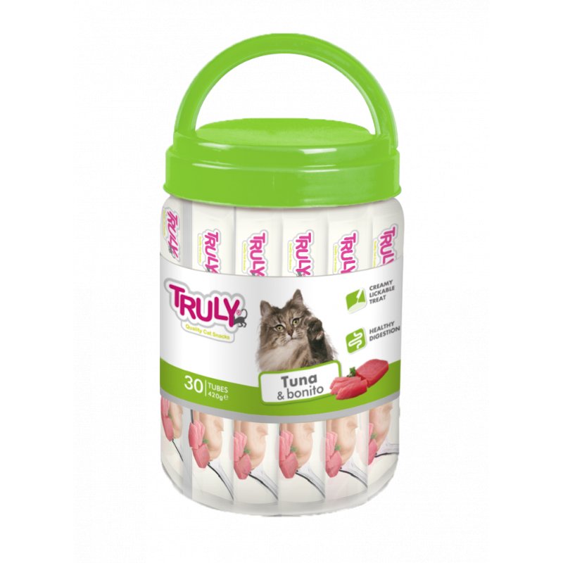 Truly - Cat Creamy Lickable Tuna & Bonito 30x14gr