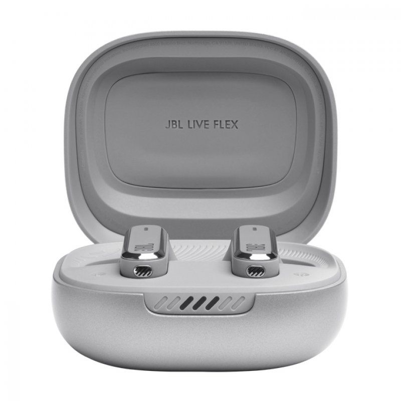 JBL LIVE FLEX Casque Sans fil Ecouteurs Appels/Musique Bluetooth Argent
