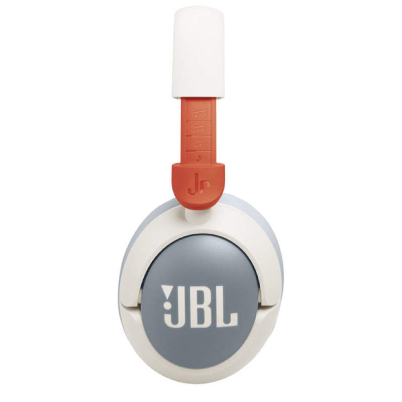 JBL Junior 470NC Casque Sans fil Arceau Appels/Musique USB Type-C Bluetooth Gris clair, Blanc