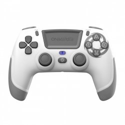 Oniverse Revolt Blanc Bluetooth Manette de jeu Analogique/Numérique Android, PC, PlayStation 4, Playstation 3, iOS
