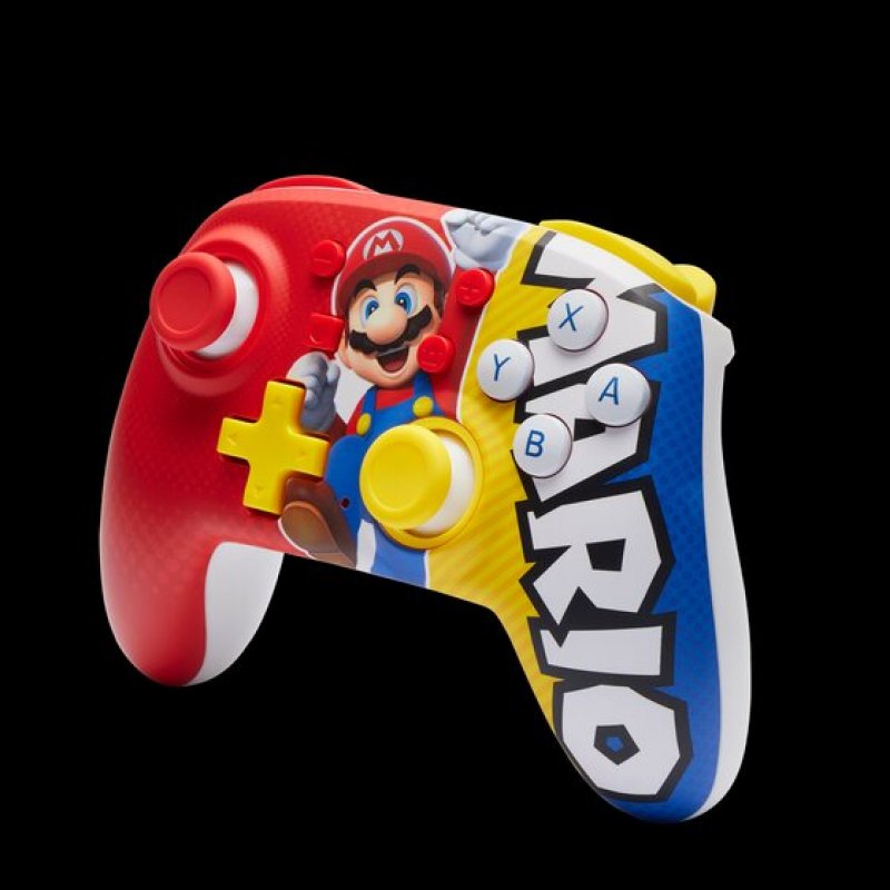 PowerA Nano Enhanced Wireless Controller - Mario Victory (Nintendo Switch)