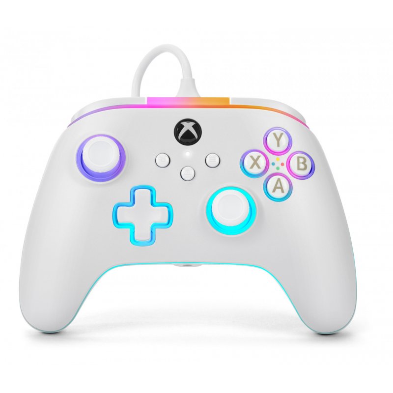 PowerA Advantage Wired Controller for Xbox Series X - S with Lumectra – White
