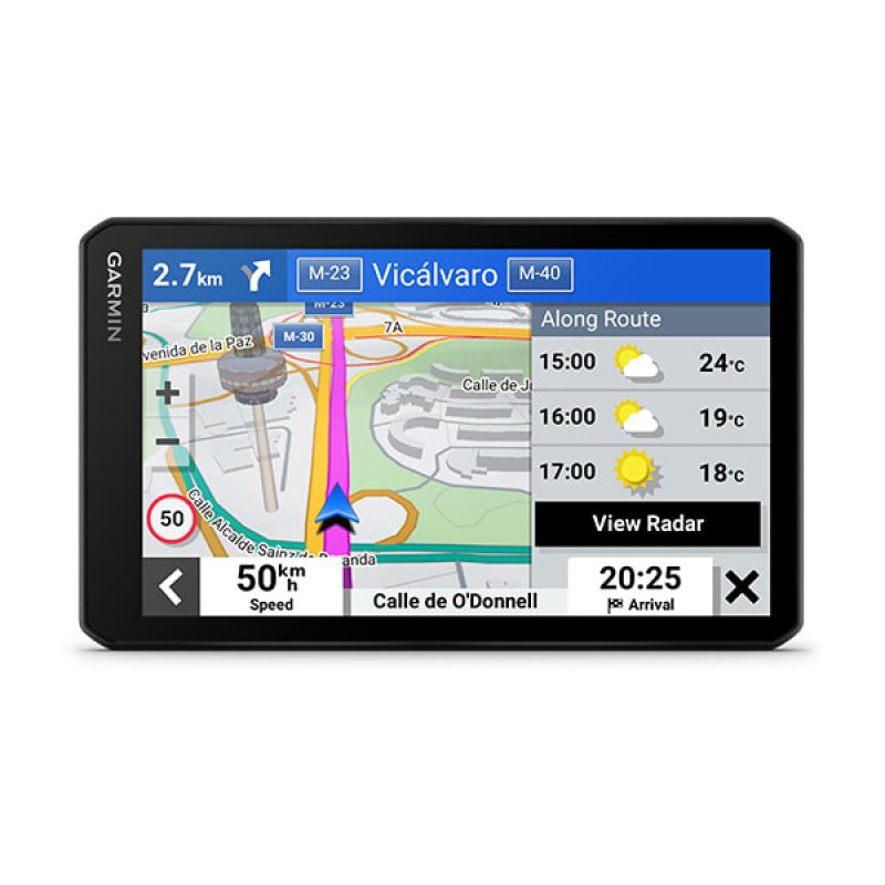 Garmin Drivecam 76 navigateur Fixé 17,6 cm (6.95") TFT Écran tactile 271 g Noir