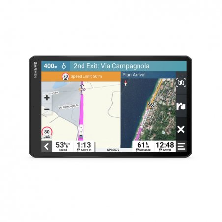 Garmin 1095 navigateur Fixé 25,6 cm (10.1") TFT Écran tactile 554 g Noir