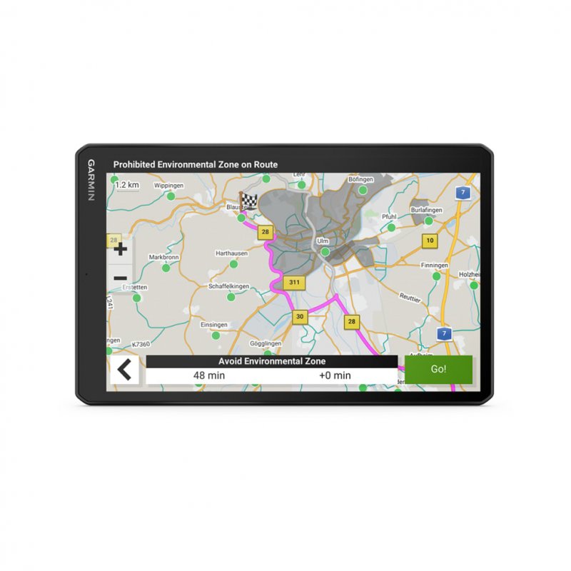 Garmin 1095 navigateur Fixé 25,6 cm (10.1") TFT Écran tactile 554 g Noir