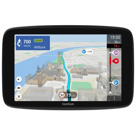 TomTom GO Camper Max navigateur Fixé 17,8 cm (7") Écran tactile 400 g Noir