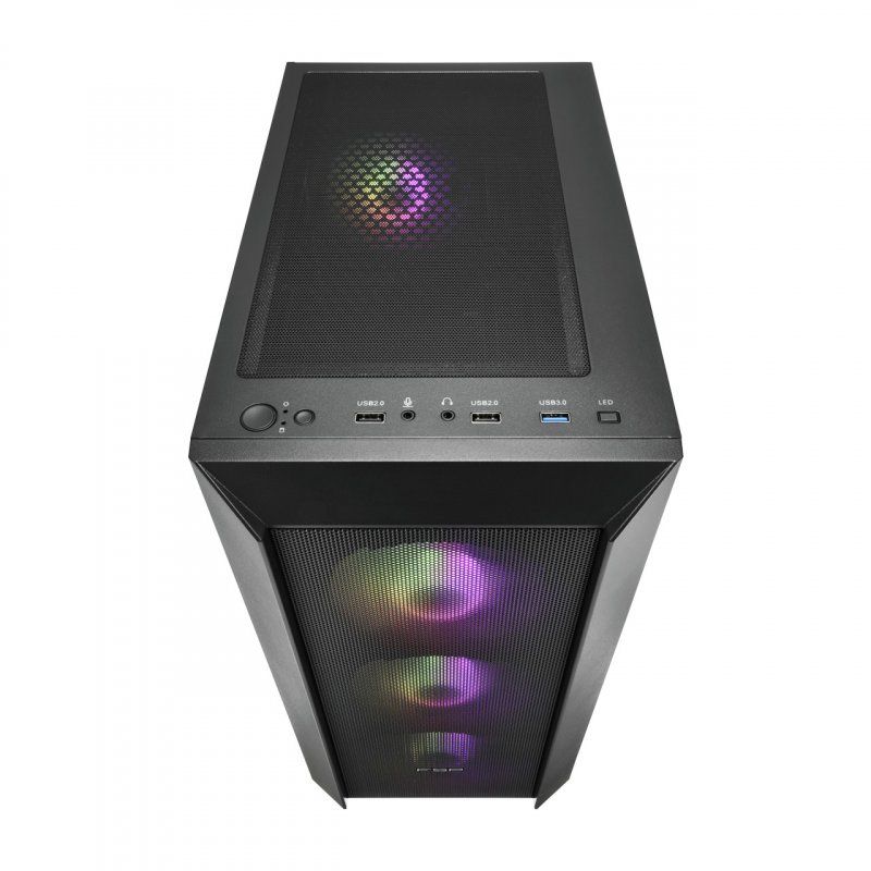 FSP CMT218 Midi Tower Black