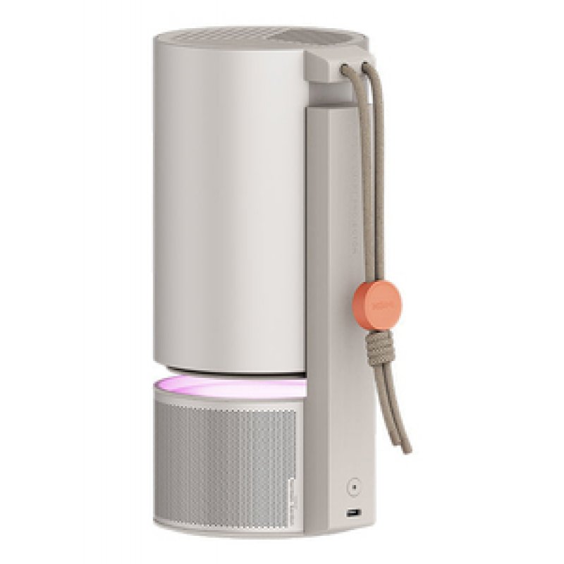 (1920x1080) XGIMI MoGo 3 Pro DLP-Projektor LED tragbar 450-Lumen USB-C Micro-HDMI WI-FI Bluetooth FullHD Silber