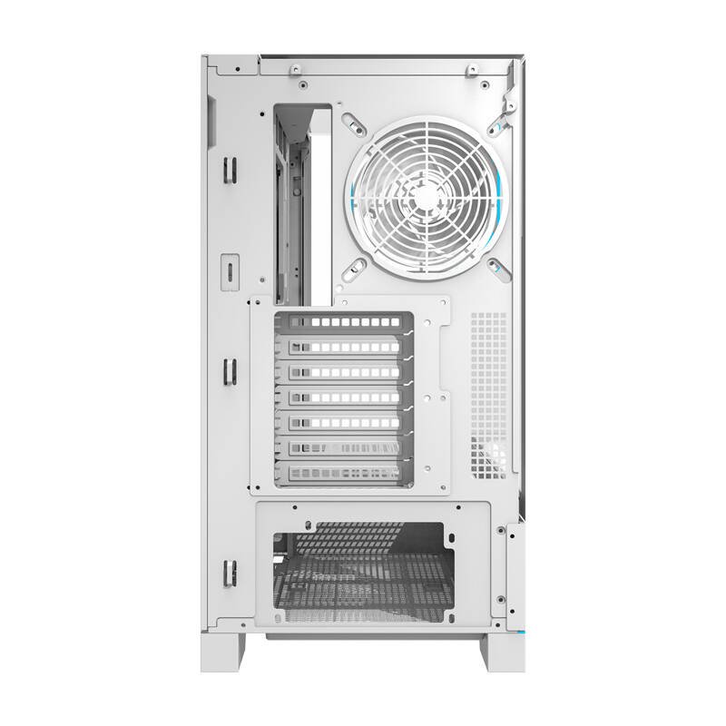 Darkflash DY450 PRO computer case with fan (white)