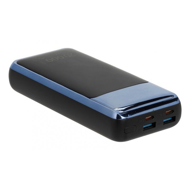 POWERBANK 20000 MAH ECRAN LCD QC PD 45W POUR LAPTOPS NOIR