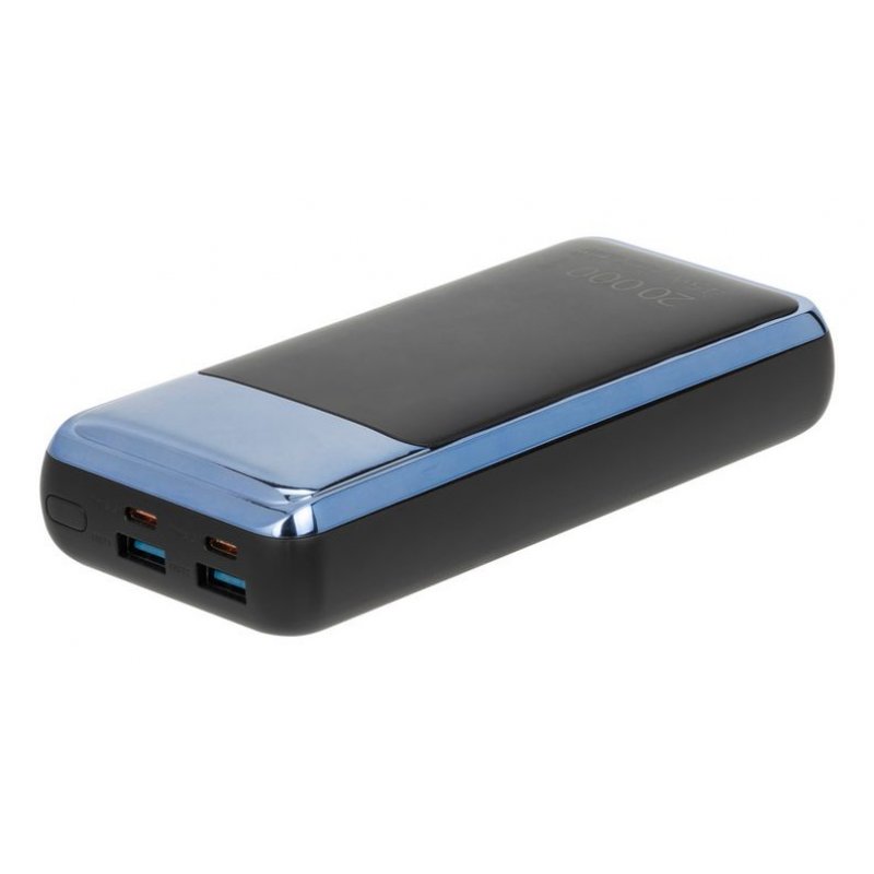 POWERBANK 20000 MAH ECRAN LCD QC PD 45W POUR LAPTOPS NOIR
