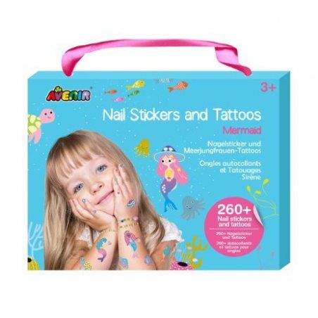 Avenir - Nail Stickers and Tattoos - Mermaid (58NA218204)