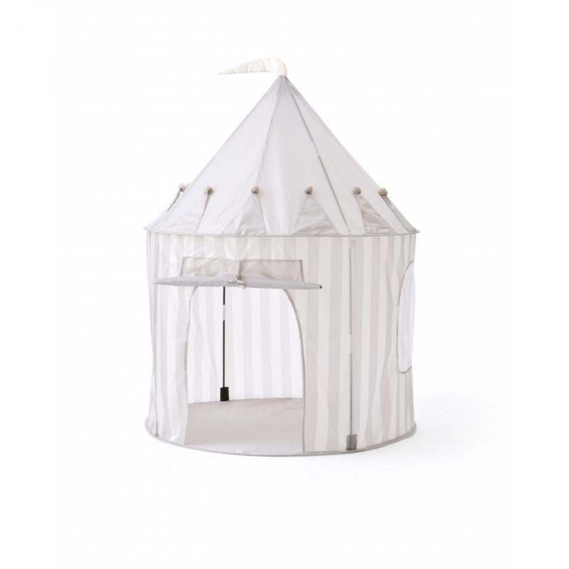 Star - Play Tent with Stripes, Grey - (1000926)