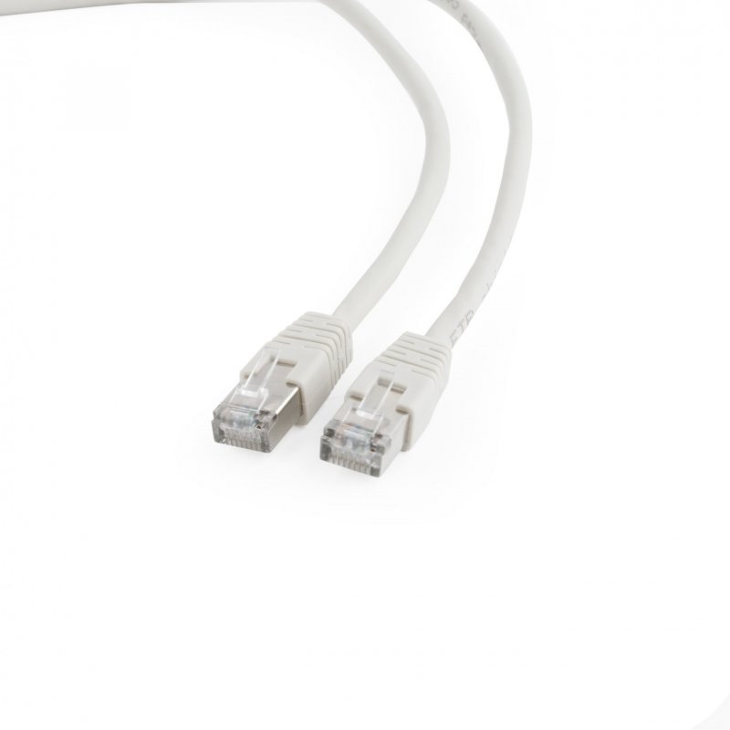 Câble/Cordon réseau CableXpert RJ45 Catégorie 6 FTP (F/UTP) Droit 10m (Gris)