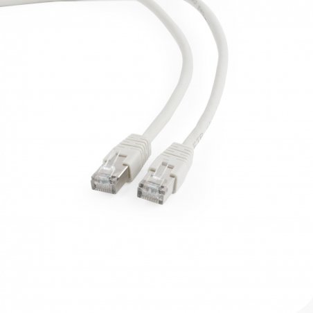Câble/Cordon réseau CableXpert RJ45 Catégorie 6 FTP (F/UTP) Droit 10m (Gris)