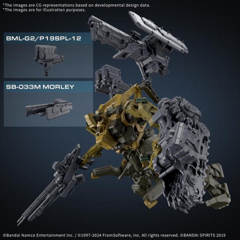 ARMORED CORE VI - CC-3000 Wrecker Milk Tooth - Model Kit