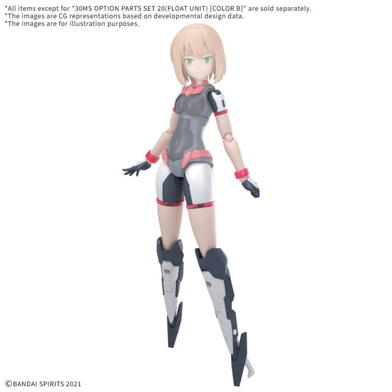 30MS - Option parts set 20 (Float Unit) (Color B) - Model Kit