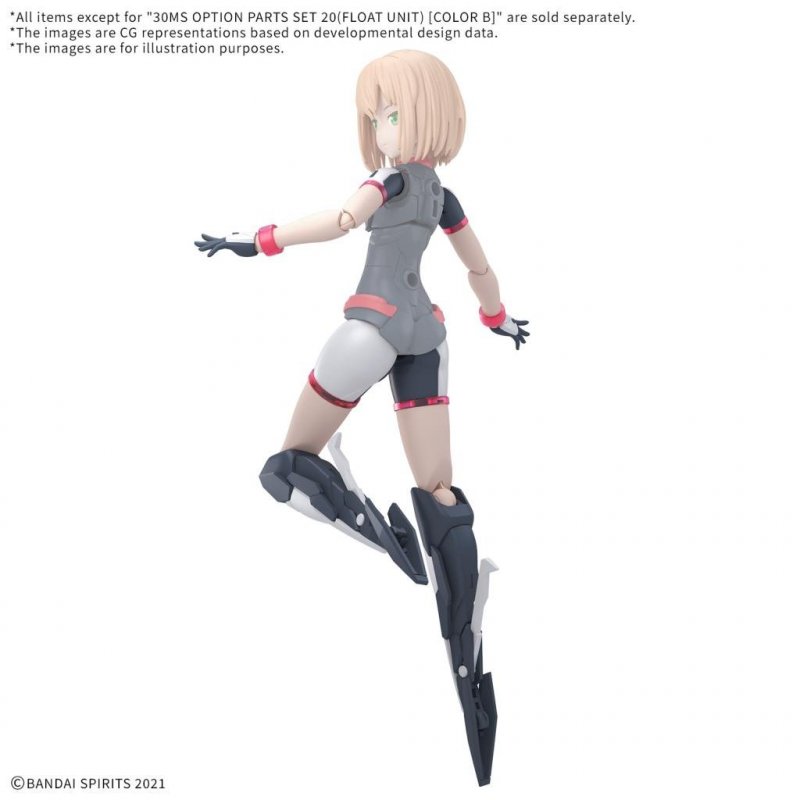 30MS - Option parts set 20 (Float Unit) (Color B) - Model Kit