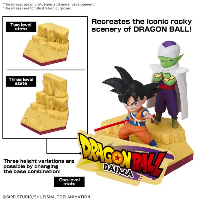 DRAGON BALL DAIMA - Son Goku (Mini) & Piccolo (Mini) - Model Kit