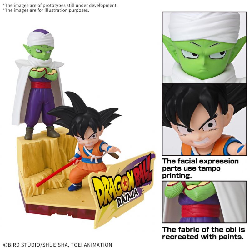 DRAGON BALL DAIMA - Son Goku (Mini) & Piccolo (Mini) - Model Kit