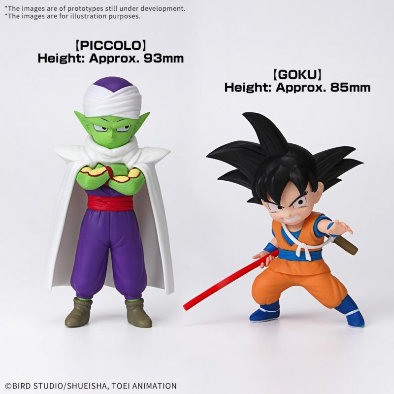 DRAGON BALL DAIMA - Son Goku (Mini) & Piccolo (Mini) - Model Kit
