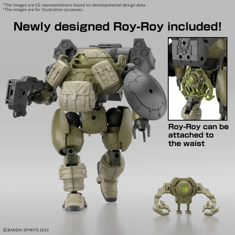 30MM - 1/144 bEXM-6 Roundnova I - Model Kit