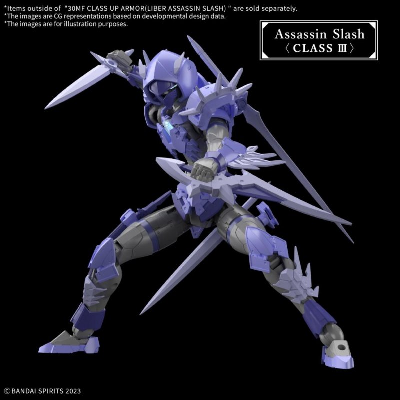 30MF - Class Up Armor (Liber Assassin Slash) - Model Kit