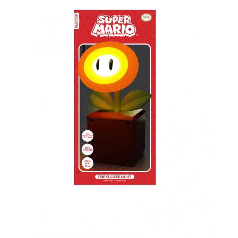 SUPER MARIO - Plante - Lampe Décorative 27cm