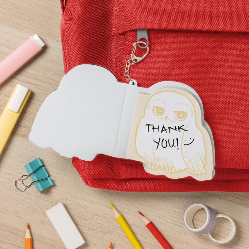 HARRY POTTER - Hedwige - Mini Notebook Fluffy Porte-Clés