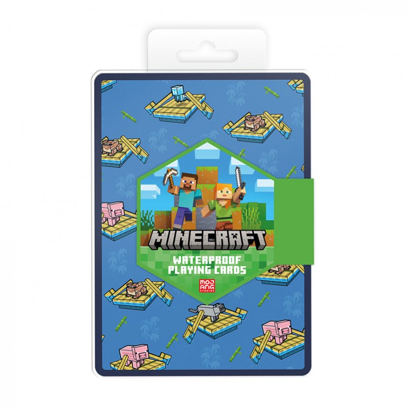 MINECRAFT - Cartes à Jouer 'Waterproof'