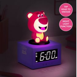 LOTSO - Réveil Lumineux Icon 12cm