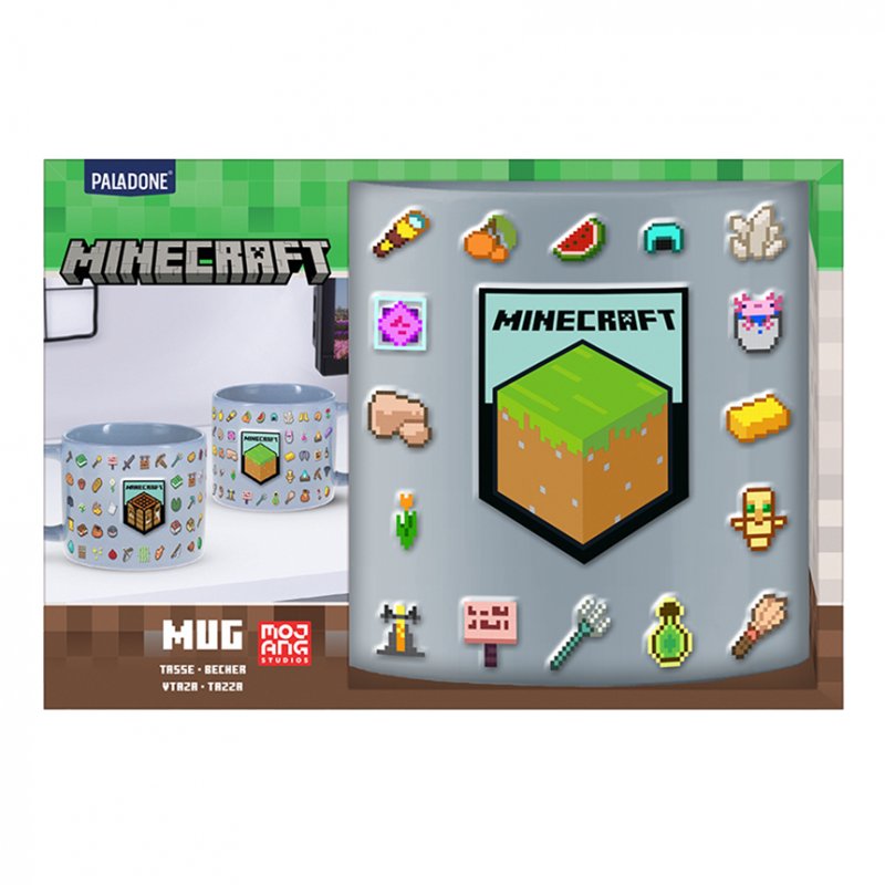MINECRAFT - Mug Gravé 400ml