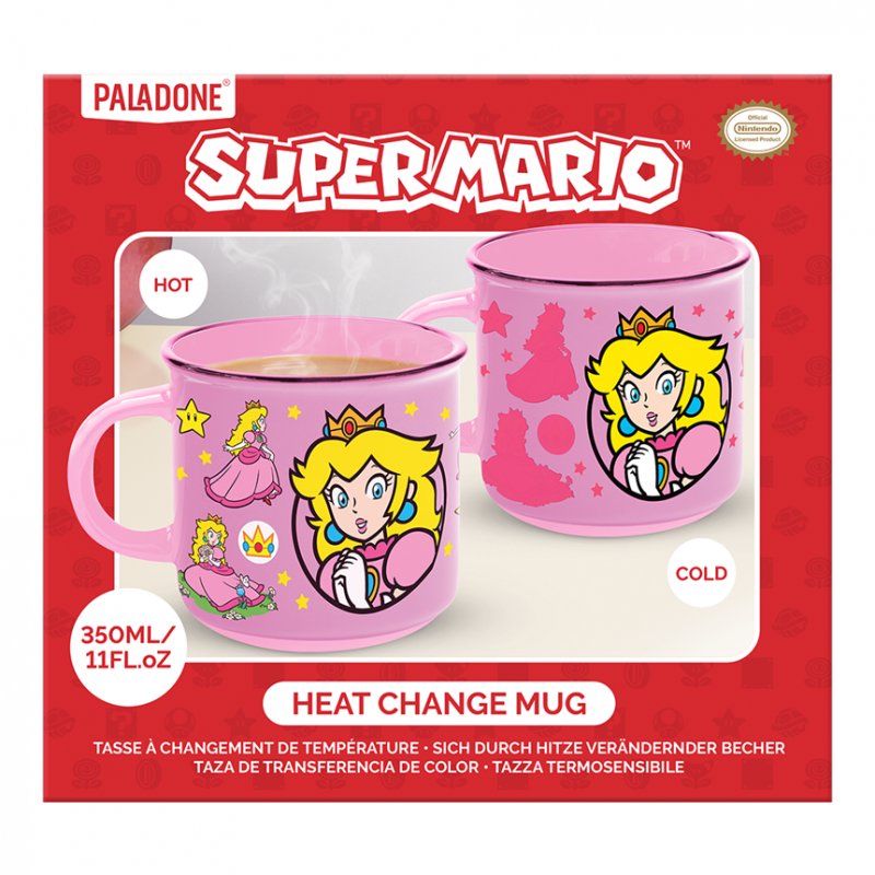 NINTENDO - Princesse Peach - Mug Thermoréactif 350ml