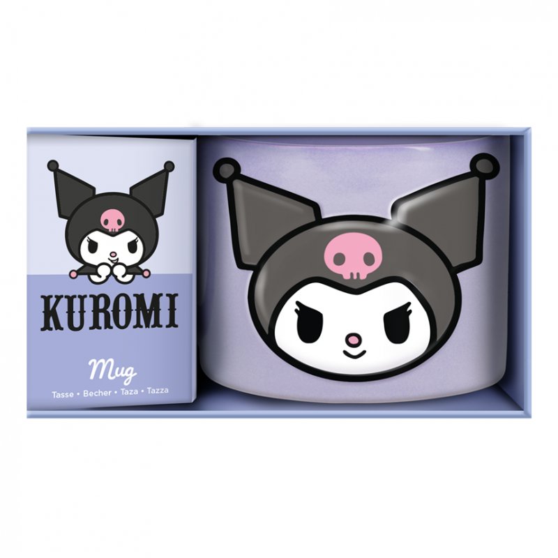 HELLO KITTY - Kuromi - Mug Gravé 400ml
