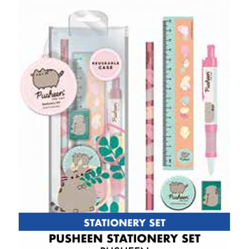 PUSHEEN - Set papeterie