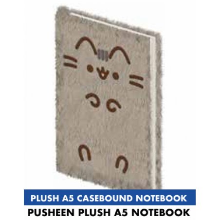 PUSHEEN - Carnet de Note A5 en peluche
