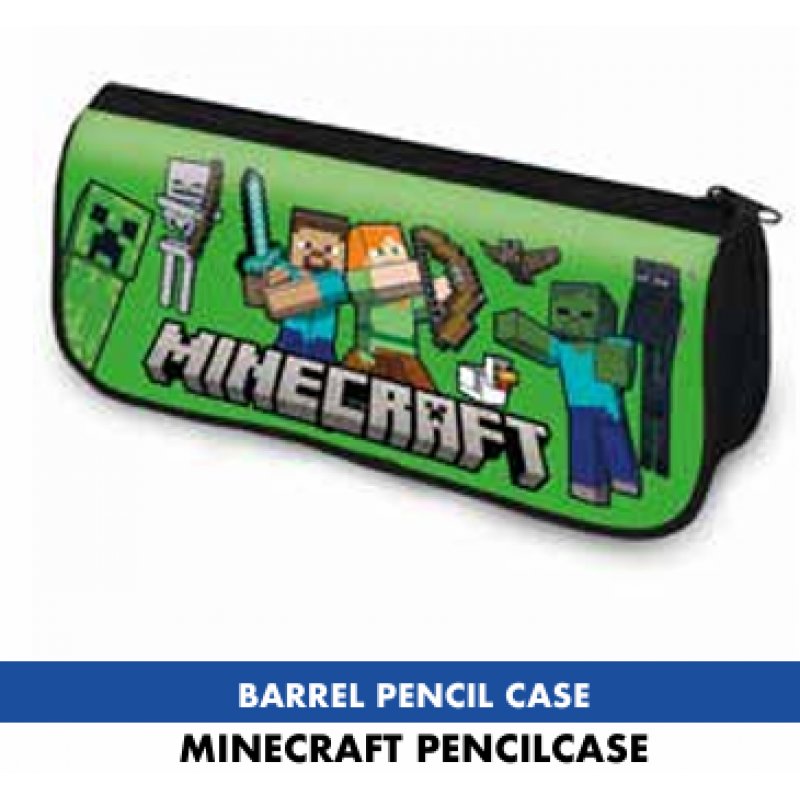 MINECRAFT - Trousse à Crayons Barrel