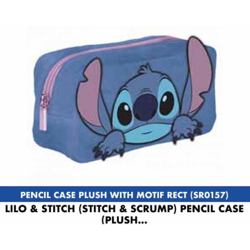 LILO & STITCH - Stitch & Scrump - Trousse à Crayons en peluche