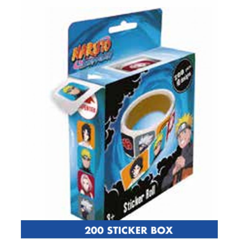 NARUTO - Boîte à stickers (200)