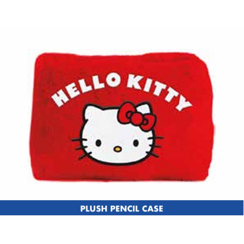 HELLO KITTY - Trousse à Crayons en peluche