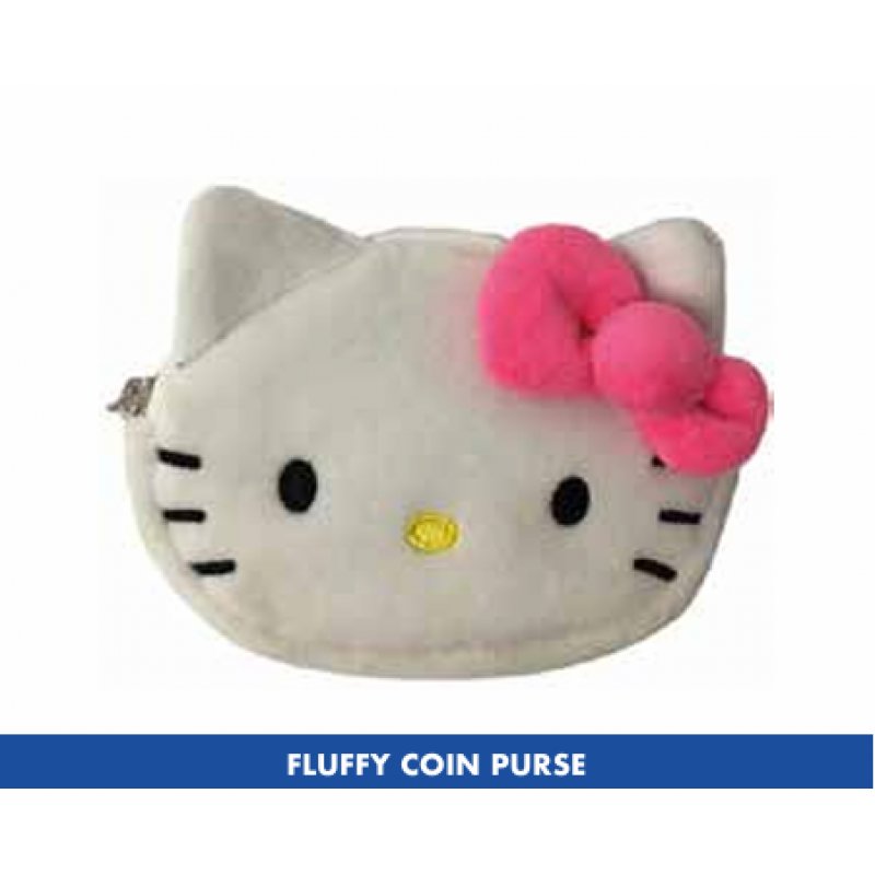 HELLO KITTY - Porte-monnaie en peluche
