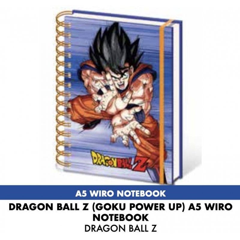 DRAGON BALL Z - Goku Power UP - Carnet de notes A5