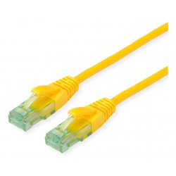 ROLINE RM Cordon UTP Cat6A/Cl.EA, jaune, 1m